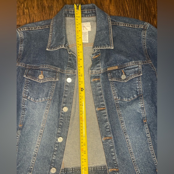 Vintage 1967 Calvin Klein Jeans denim Jacket Hong Kong | US size medium - Picture 6 of 8